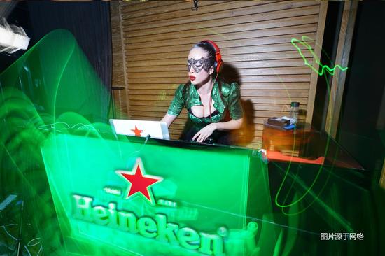 喜力绿室派对引爆中国超强视听音乐狂潮