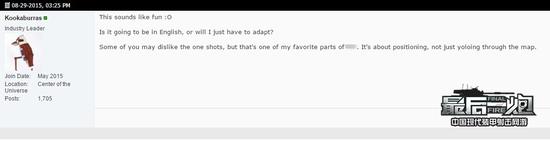 图04：国外玩家讨论《最后一炮》