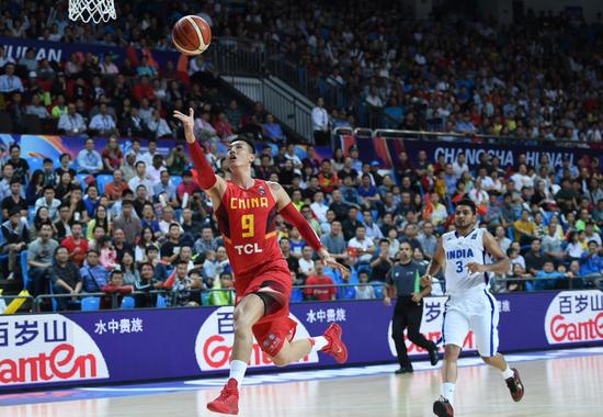 翟晓川赛后接受了接着采访