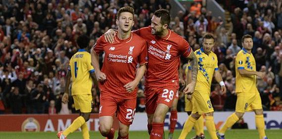 拉拉纳进球，利物浦连平