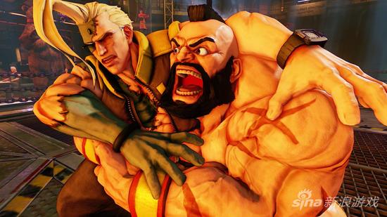 桑吉尔夫参战《街头霸王5》