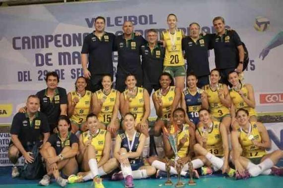 东道主巴西女排也是卫冕冠军