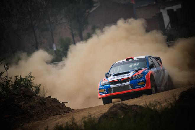 CRC鏖战登封 斯巴鲁车队扩大领先优势