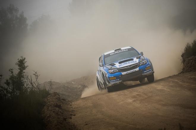 CRC鏖战登封 斯巴鲁车队扩大领先优势