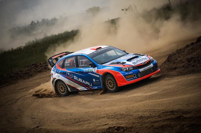 CRC鏖战登封 斯巴鲁车队扩大领先优势