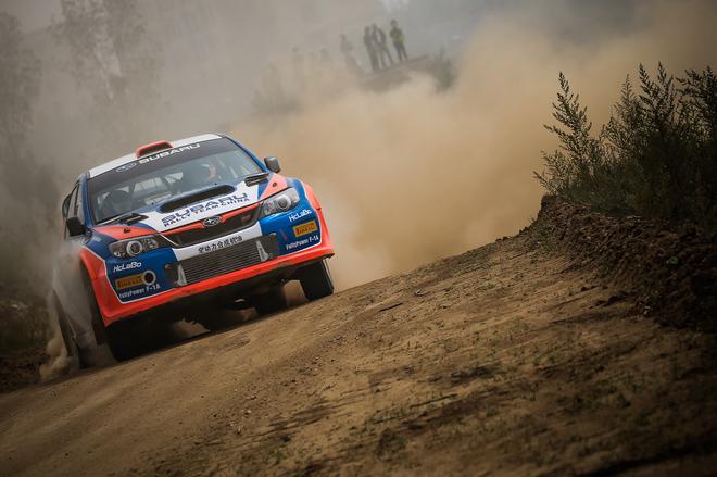 CRC鏖战登封 斯巴鲁车队扩大领先优势