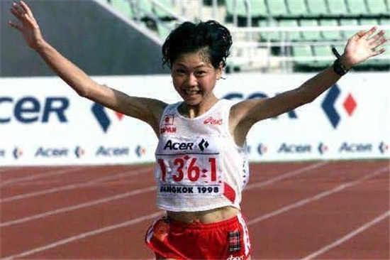 增田明美。