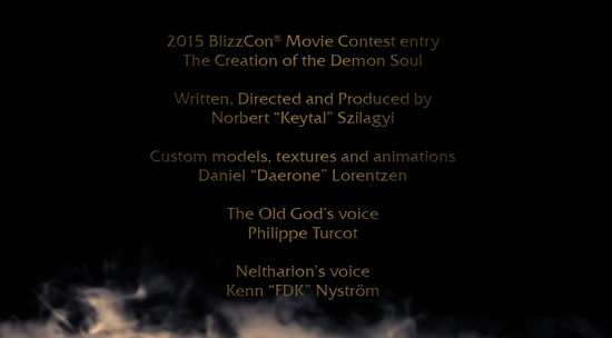 玩家自制魔兽世界电影《恶魔之魂》