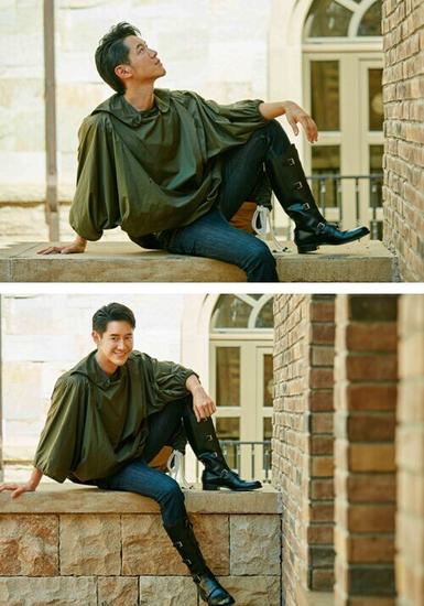 陈正飞最新秋日写真 尽显优雅气质