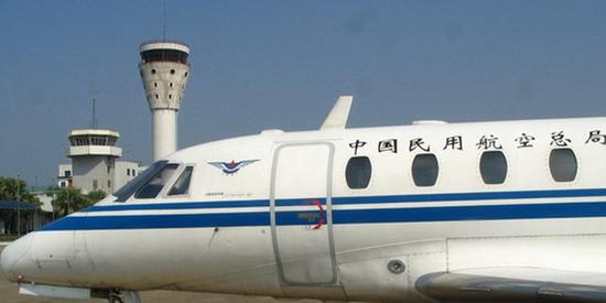 民航局飞机。资料图