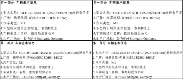 奔驰GLE将于10月19日上市 两种动力可选