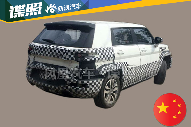 北汽BJ20新谍照 搭增压动力/明年上市