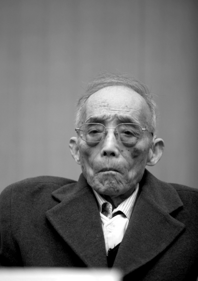 94岁高龄的杜润生。 