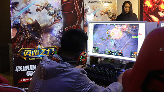 【图1】《英魂之刃》比赛中