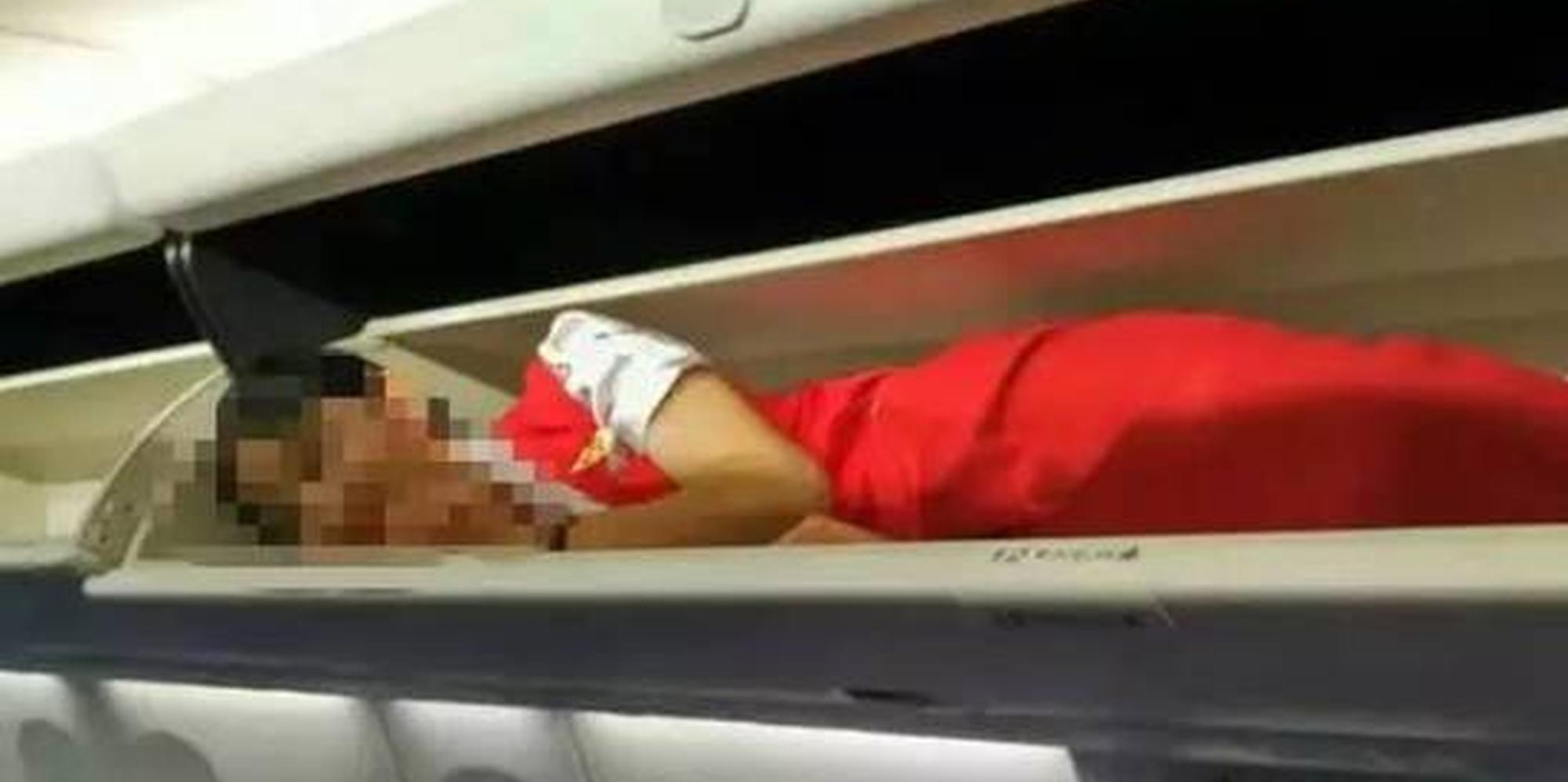 昆航否认知悉空姐被塞行李架