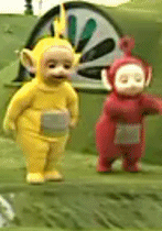 情不自禁的和宝宝们一起扭动