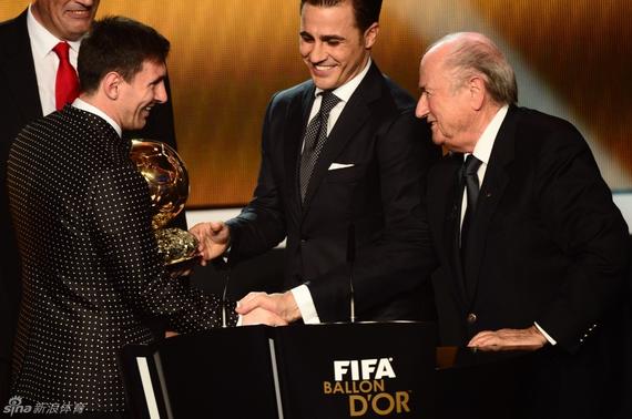 梅西被视为是金球奖的热门