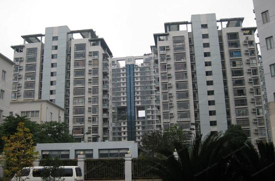 图为温州嘉鸿花园小区