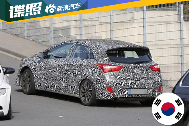 现代i30 N路测谍照曝光 搭2.0T发动机