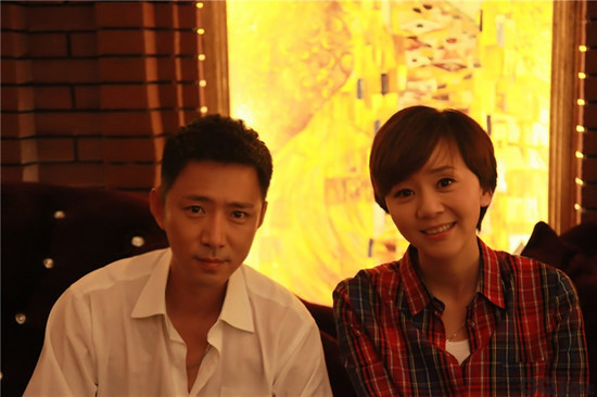 高鑫和妻子