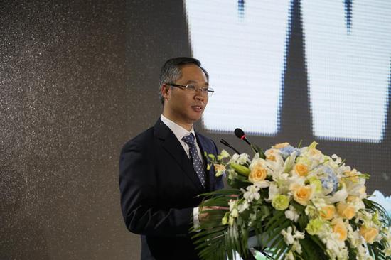 柯桥区区长阮建尧致辞