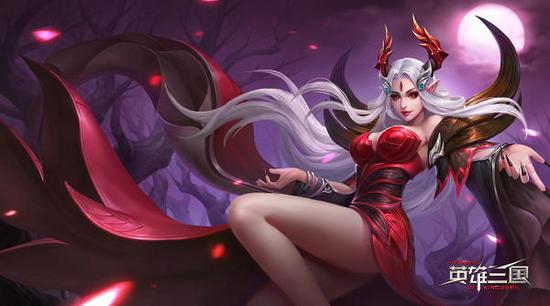 《英雄三国》甄姬新皮肤曝光