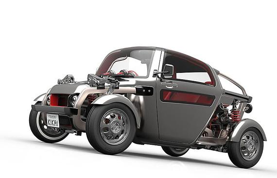 丰田蒸汽朋克hotrod风格kikai概念车