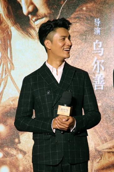 陈坤竭尽全力投入角色“胡八一”