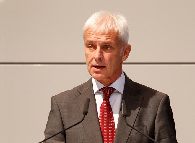 新任大众集团CEO穆勒(Matthias Müller )