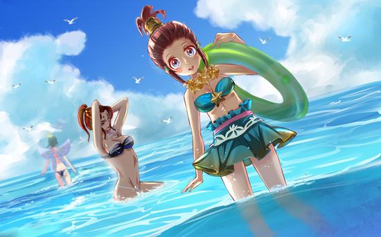 图3：《梦幻西游2》玩家作品（2）