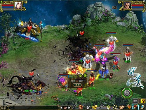 图片3：与傀儡王战斗