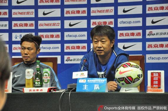 舜天主帅时间冲突未去发布会