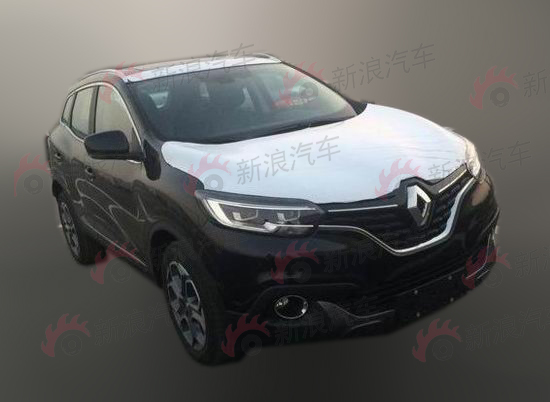 东风雷诺科雷嘉谍照曝光 明年1月量产