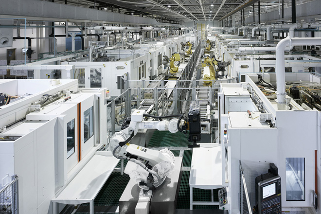 高效智能的加工线