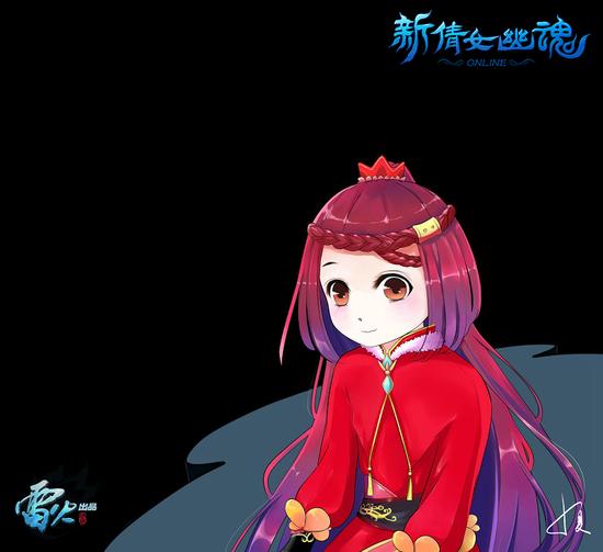 图5：Q版红衣女刀软萌可爱