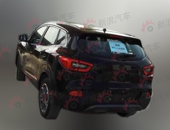 东风雷诺科雷嘉谍照曝光 明年1月量产