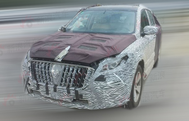 宝沃BX7国内谍照曝光 明年初国产