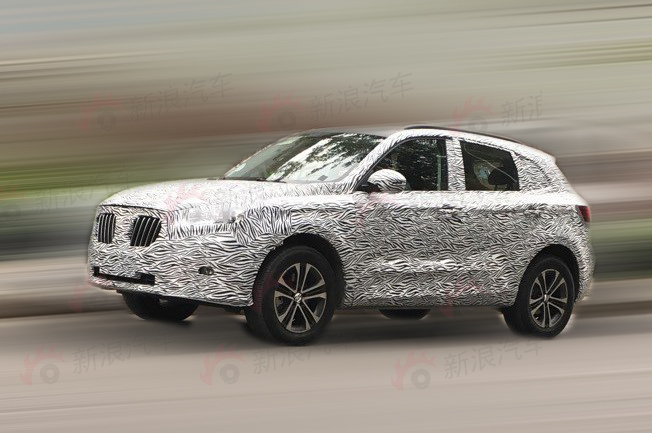 宝沃BX7国内谍照曝光 明年初国产