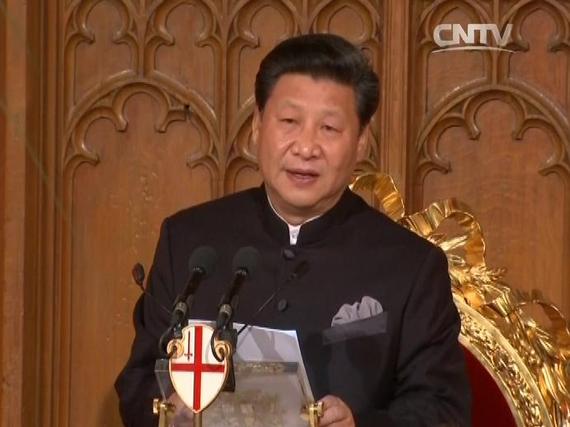 国家主席习近平出访英国