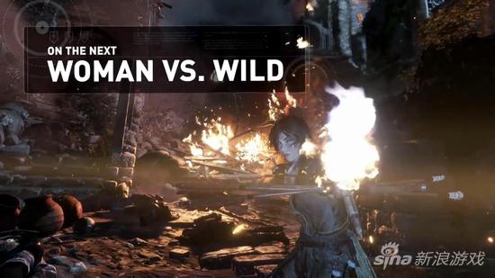 《古墓丽影：崛起》荒野求生预告片公布