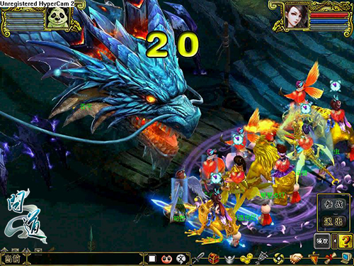 图片2：挑战神级BOSS吞天