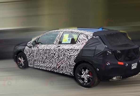 威朗两厢测试车曝光 广州车展首发