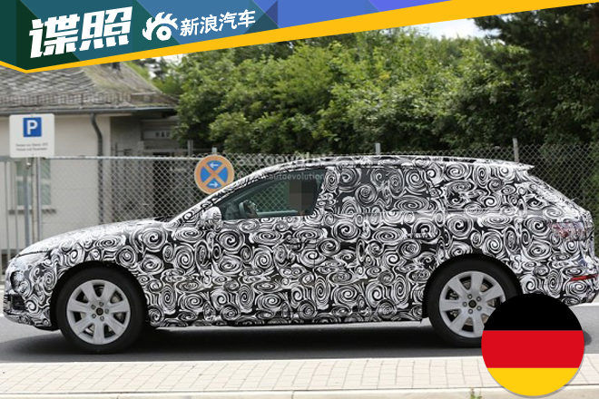 全新奥迪A4 allroad谍照  2016年3月发布 