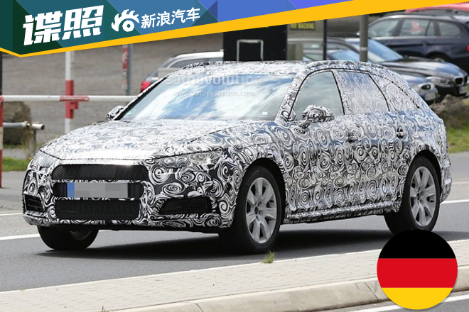 全新奥迪A4 allroad谍照  2016年3月发布 