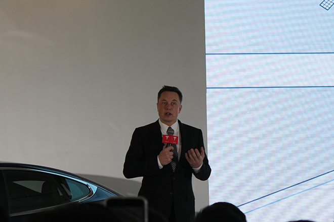 特斯拉CEO埃隆·马斯克