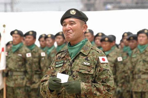 日本自卫队军官图片