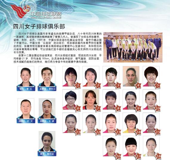 四川女排俱乐部