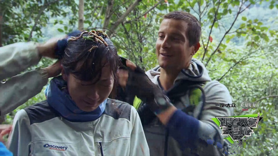 贝爷赞韩雪具有中国女性的勇气