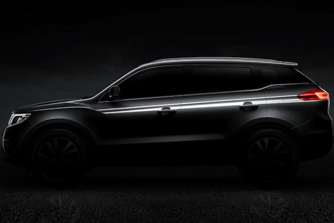 吉利NL-3定名“博越”更多官图发布