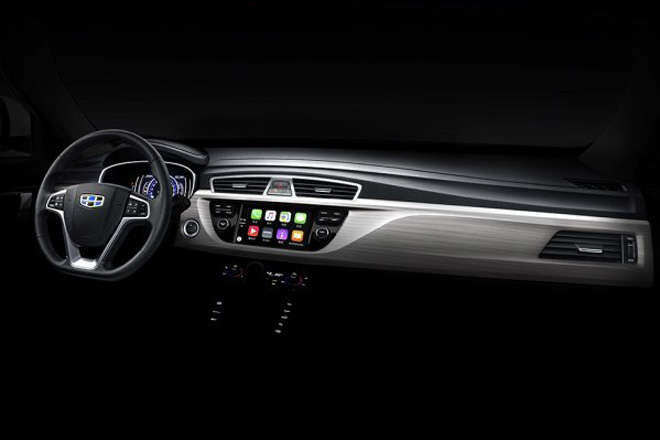 吉利NL-3定名“博越”更多官图发布